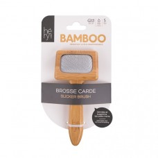 Hery Bamboo Slicker Brush - krabicová kefa - S.