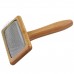 Hery Bamboo Slicker Brush - kefka na pudla - M