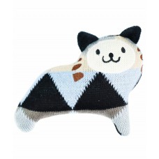 Record Knitted Cat Pedro Dog Toy - pískacia hračka pre psa, mačka Pedro