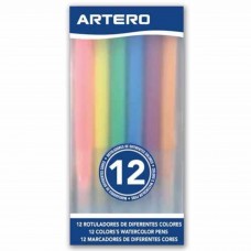 Artero Watercolor Pens 12ks - perá na farbenie vlasov