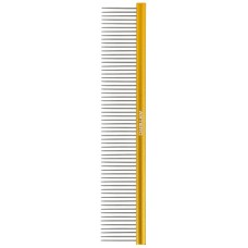 Artero Giant Gold Comb 25 cm - profesionálny, veľký hrebeň s hliníkovou rukoväťou a strednou roztečou zubov, 35 mm dlhé kolíky