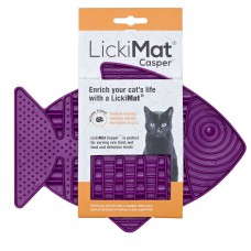 LickiMat Classic Casper - mäkká podložka na maznanie mačiek - Violet