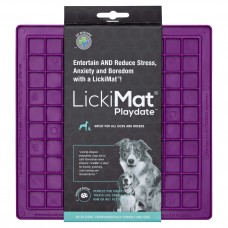 LickiMat Classic Playdate- mäkká ligotavá podložka pre psov a mačky - Violet