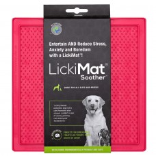 LickiMat Classic Soother - mäkká ligotavá podložka pre psov a mačky - Ružová