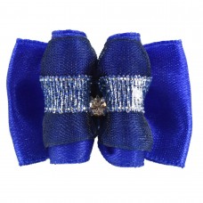 Blovi Bow Exkluzívny dekoratívny výstavný luk - námornícka modrá