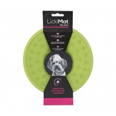 LickiMat Splash - miska na lízanie psov s prísavkou - Zelená