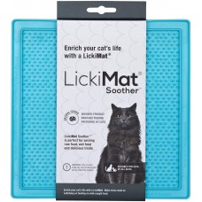 LickiMat Classic Soother Cat - mäkká ligotavá podložka pre mačky - Tyrkysová