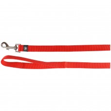 Flamingo Ziggi Leash 10mmx100cm - nylonové vodítko pre veľmi malé plemená psov a šteniatka - červené