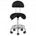 Activ 6001 Black - pohodlná stolička na úpravu s profilovaným sedákom a operadlom, čierna
