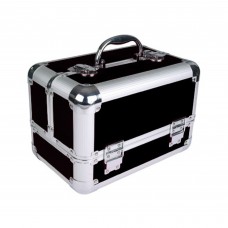 Transportný kufrík Chadog Grooming 29,5 x 19 x 20 cm – elegantný hliníkový kufrík na starostlivosť – čierny