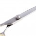 Zakrivené nožnice P&W Alfa Omega 7,5" - profesionálne nožnice na úpravu, ohnuté, pre ľavákov
