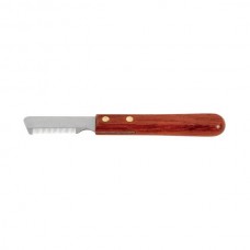 Chadog Stripping Knife - klasický zastrihávač, pre hrubosrsté plemená, jemné rozostupy zubov, pre ľavákov