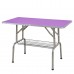 Orezávací stôl Blovi, doska 120cm x 60cm, výška 78cm - Fialová