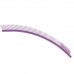 Show Tech Curved Comb 25 cm – veľmi ľahký, zakrivený hrebeň, ideálny na konečnú úpravu odevov, zmiešané rozostupy špendlíkov – fialová
