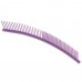 Show Tech Curved Comb 19 cm – zakrivený hrebeň, ideálny na konečnú úpravu odevov, zmiešaný rozstup kolíkov (50:50) – fialový