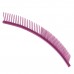Show Tech Curved Comb 19 cm – zahnutý hrebeň, ideálny na konečnú úpravu odevov, zmiešané rozostupy špendlíkov (50:50) – Fuchsia