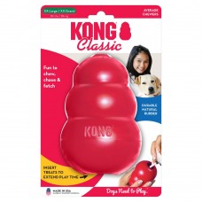 Kong Classic - gumená hračka pre psa, originál, červená - XXL, 15cm