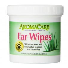 Ušné obrúsky PPP AromaCare 100 ks. - pohodlné vatové tyčinky na čistenie uší vášho psa