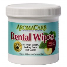 PPP AromaCare zubné obrúsky 100 ks. - namočené vatové tampóny na čistenie zubov psov a šteniatok