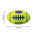 KONG AirDog Squeaker Football - pískacia hračka pre psa, futbalová lopta, plávajúca - S