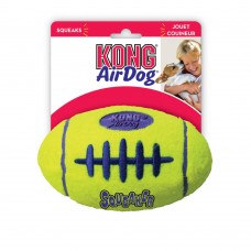 KONG AirDog Squeaker Football - pískacia hračka pre psa, futbalová lopta, plávajúca - M