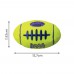 KONG AirDog Squeaker Football - pískacia hračka pre psa, futbalová lopta, plávajúca - M