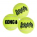 KONG SqueakAir Tennis Ball M (6cm) - tenisová loptička s fajkou, aport pre stredného psa - 3 kusy