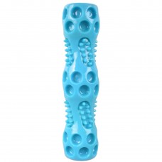Flamingo Squeak Stick Blue - hračka pre psa, gumená palica s výstupkami a pískadlo - S Flamingo Squeak Stick Blue - hračka pre psa, gumená palica s výstupkami a pískadlo - S
