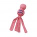 KONG Puppy Wubba S - pískacia hračka pre šteniatko - Pink
