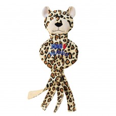 KONG Wubba No Stuff Cheetah L - remorkér pre psa s pískadlom, gepard bez náplne