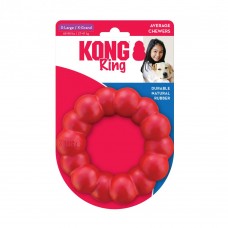 KONG Ring - gumený krúžok pre psa, hryzátko, červený - XL
