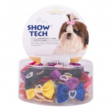 Show Tech Candy Bows 50 ks. - ručne vyrábané mašle na gumičke
