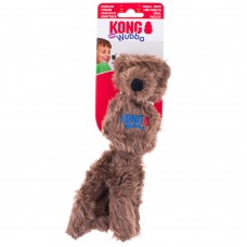 KONG Wubba Friends Bear - medvedík pre psov, s chvostíkom, loptičkou vo vnútri a pískadlom - S