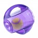 KONG Jumbler Ball M / L 14cm - veľká piskľavá loptička pre psa s rúčkami - fialová