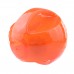 KONG Jumbler Ball M / L 14cm - veľká piskľavá loptička pre psa s rúčkami - oranžová