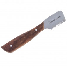 Groomer.dk Danish Classic Left Knife - klasický zastrihávač s drevenou rukoväťou, pre ľavákov - jemný