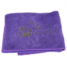 Show Tech Microfibre Towel 90x56cm - mikrovláknová osuška na kúpanie zvierat, fialová