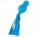 KONG Wubba Comet Blue - vylepšený retriever pre psa, pískacia hračka so strapcami, modrá - L