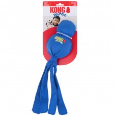 KONG Wubba Blue - pískací piskot s loptičkou, pískací, modrá - XL