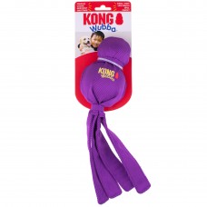 KONG Wubba Purple - ťahanie psou loptičkou, škrípanie, fialové - L