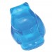 KONG Squeezz Jels M 7,5 cm - pískacia hračka pre psa, domáceho maznáčika - Blue Hippo