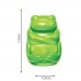 KONG Squeezz Jels M 7,5 cm - pískacia hračka pre psa, domáce zvieratko - zelená žabka
