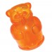 KONG Squeezz Jels M 7,5cm - pískacia hračka pre psa, domáceho maznáčika - Pomarančový bobor