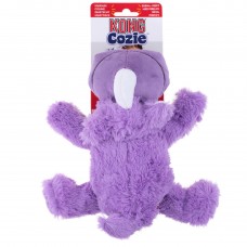 KONG Cozie Brights Rhino - odolná plyšová hračka pre psa, nosorožca s pískadlom - M