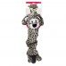 KONG Stretchezz Snow Leopard XL 60 cm - pružná hračka pre psa, snežný leopard