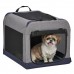 MidWest Camper Tent Crate - látkový nosič pre zvieratá, šedá - XL