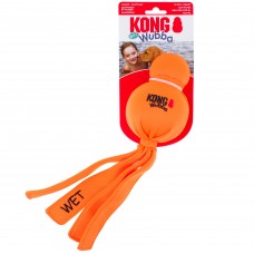 KONG Wubba Wet L 36cm - hračka do vody pre psov, s chvostíkom - Oranžová