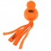 KONG Wubba Wet L 36cm - hračka do vody pre psov, s chvostíkom - Oranžová