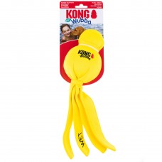 KONG Wubba Wet L 36cm - hračka do vody pre psov, s chvostíkom - Žltá