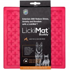 LickiMat Classic Buddy - mäkká ligotavá podložka pre psa a mačku - ružová